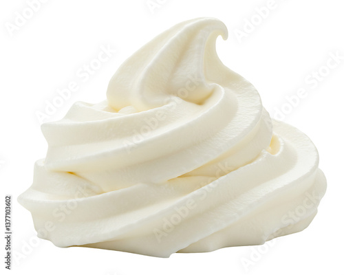 ふわふわと輝く 滑らかホイップクリーム
