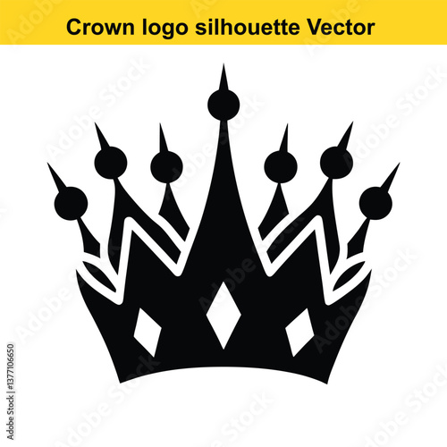The Timeless Power of the Crown Vector Icon Illustration.