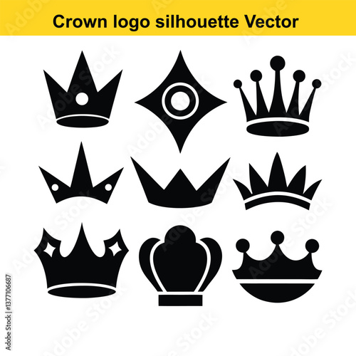 The Timeless Power of the Crown Vector Icon Illustration.