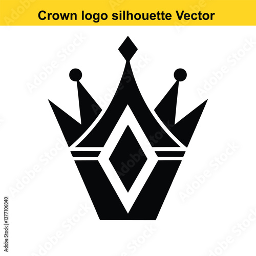The Timeless Power of the Crown Vector Icon Illustration.