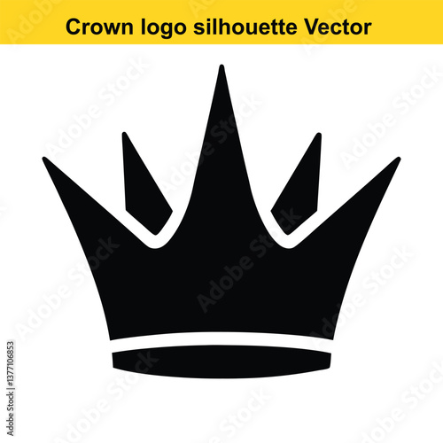 The Timeless Power of the Crown Vector Icon Illustration.