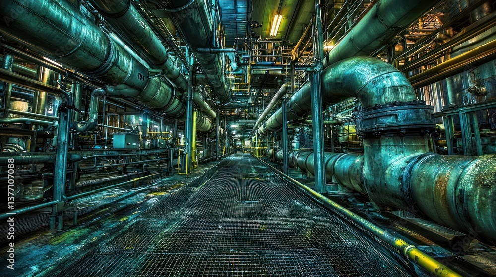 Industrial Pipeline Labyrinth: A Deep Dive into the Heart of a Factory Industrial Pipeline Labyrinth: A Deep Dive into the Heart of a Factory