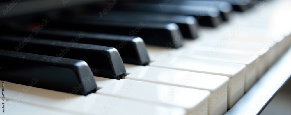 Dark piano keys with sharp black notes on a white background , instrument, black Dark piano keys with sharp black notes on a white background , instrument, black