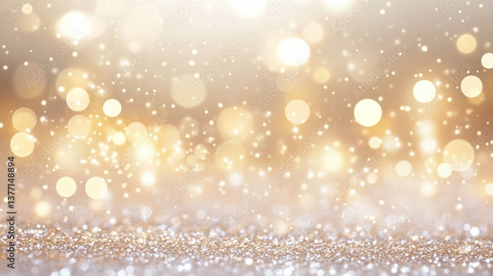 Golden Glitter Sparkle Background Golden Glitter Sparkle Background