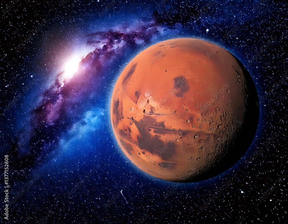 Obraz premium earth and sun