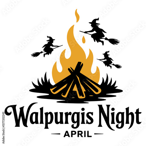 Enchanted Bonfire Emblem Design


