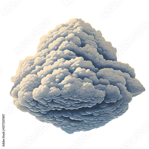3d rendered illustration of a cone
