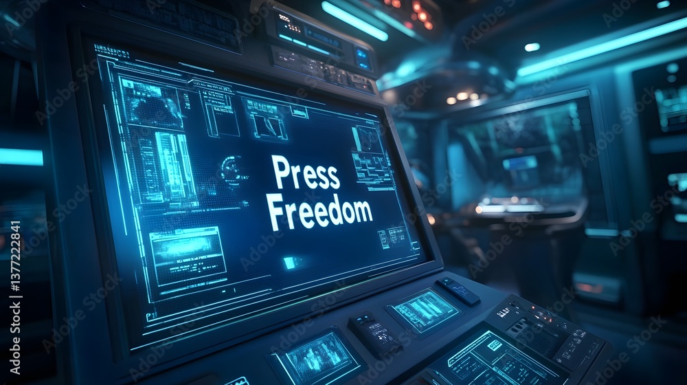 Press Freedom Cockpit Display Press Freedom Cockpit Display