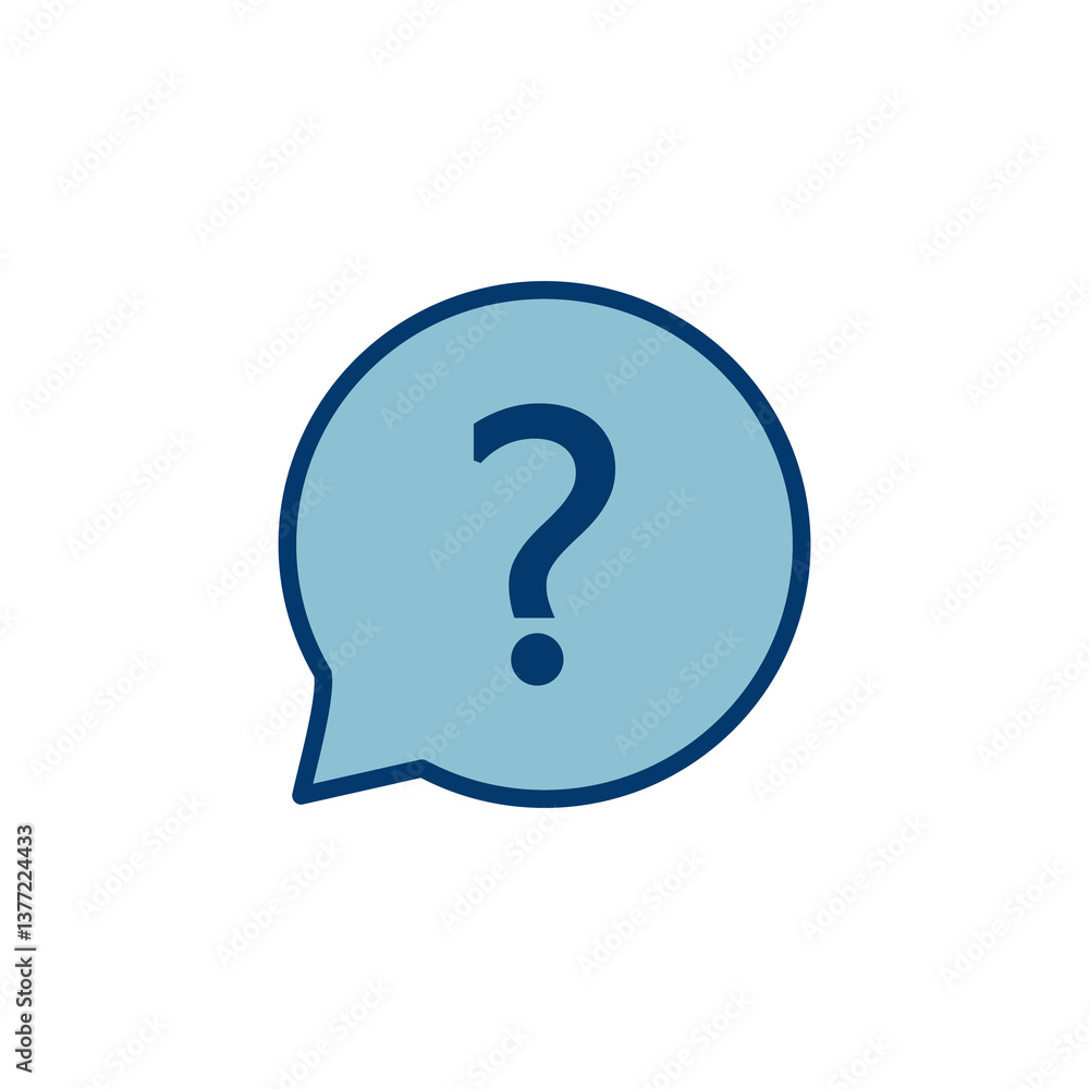 Question Icon vector isolated on white background. Question mark sign. help icon. Faq Question Icon vector isolated on white background. Question mark sign. help icon. Faq