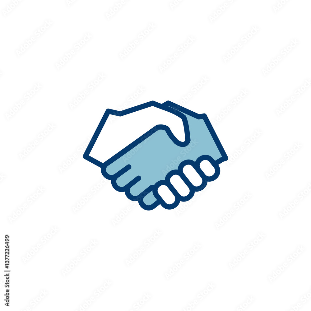 Business handshake icon vector isolated on white background. Handshake icon vector. contract agreement. Trust icon vector. Deal. Done. partnership icon Business handshake icon vector isolated on white background. Handshake icon vector. contract agreement. Trust icon vector. Deal. Done. partnership icon