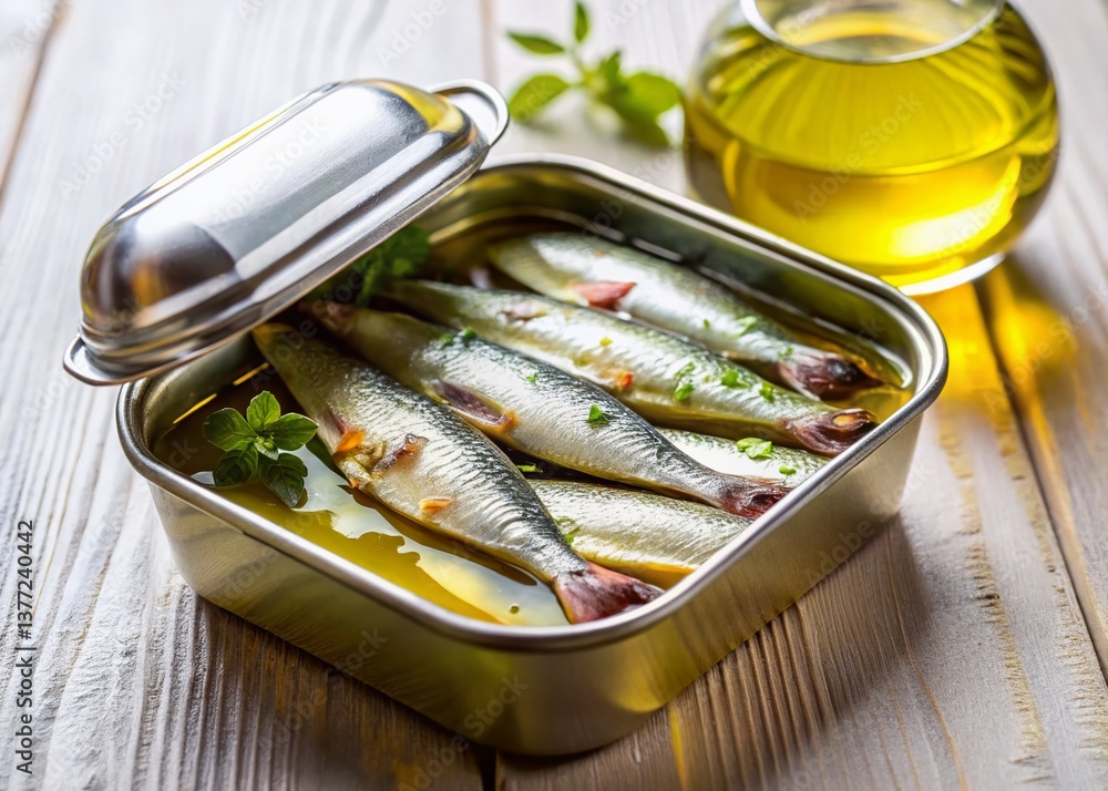Healthy Canned Sardines in Olive Oil: Omega-3 Rich Seafood Protein for a Balanced Diet Healthy Canned Sardines in Olive Oil: Omega-3 Rich Seafood Protein for a Balanced Diet