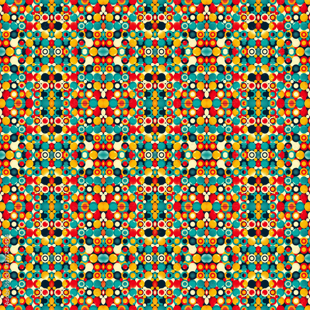 Trendy Polka Dot Seamless Pattern – Stylish Textile and Fashion Design Trendy Polka Dot Seamless Pattern – Stylish Textile and Fashion Design