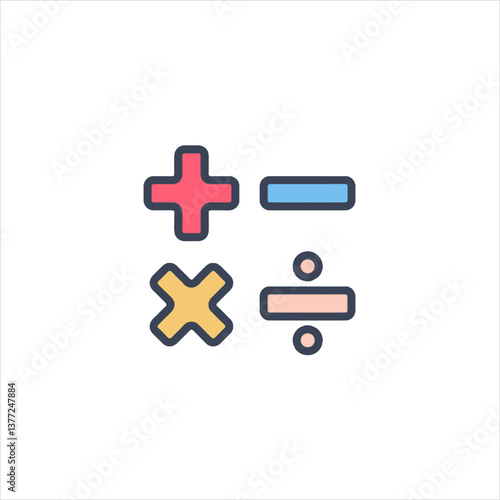 plus and minus signs