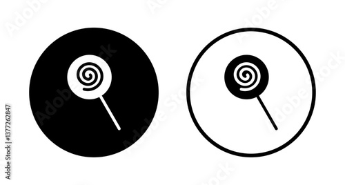 Candy icon logo design. candy sign and symbol.