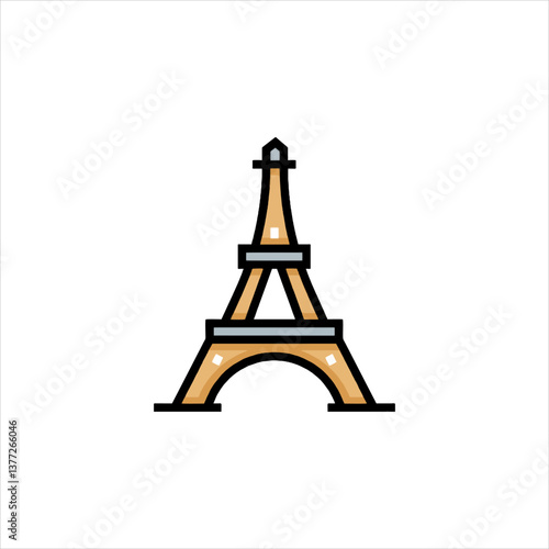 eiffel tower silhouette