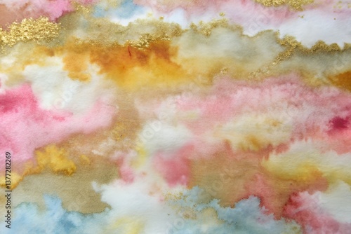 abstract watercolor background with watercolor splashes