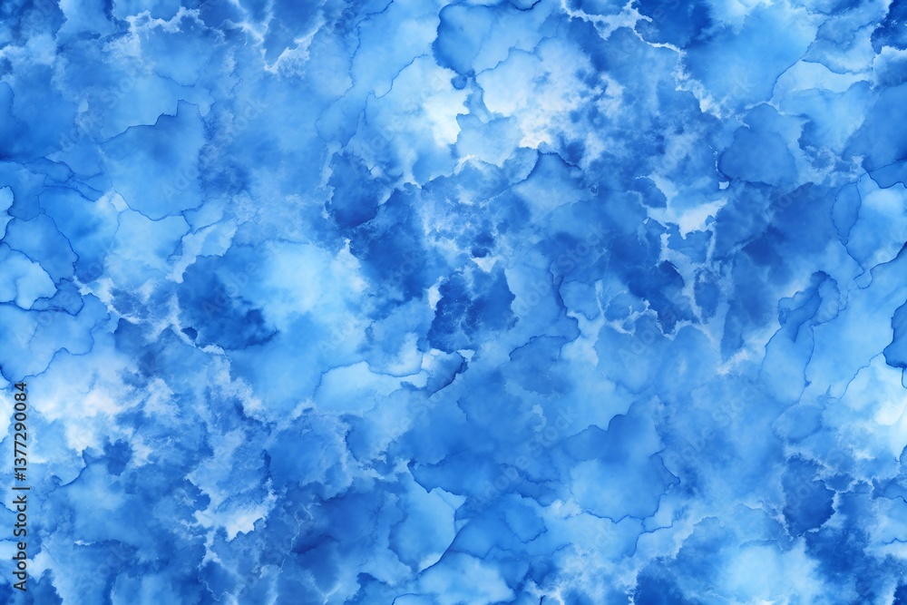 Obraz premium blue watercolor background