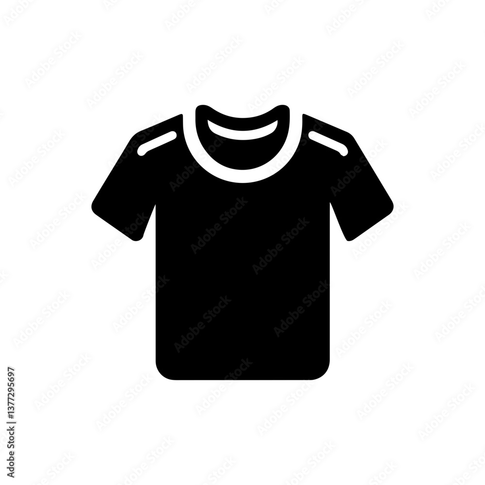 T-shirt icon with transparent background T-shirt icon with transparent background
