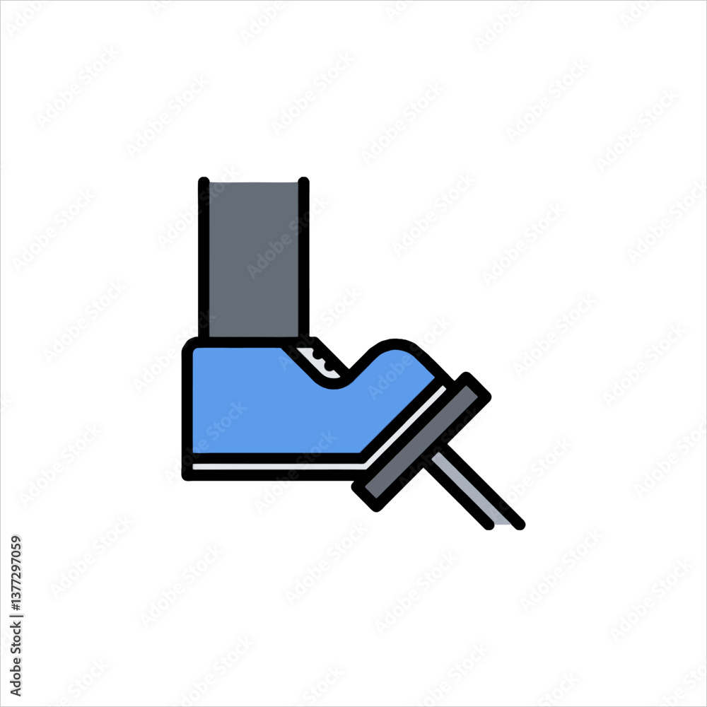 vector illustration of an electric plug vector illustration of an electric plug