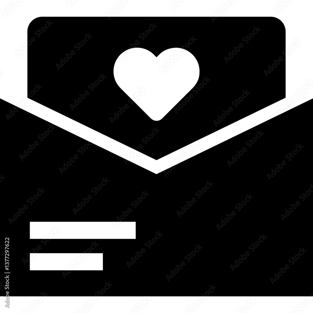 Letter, envelope, mail icon Letter, envelope, mail icon