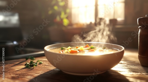 soup in the kitchen