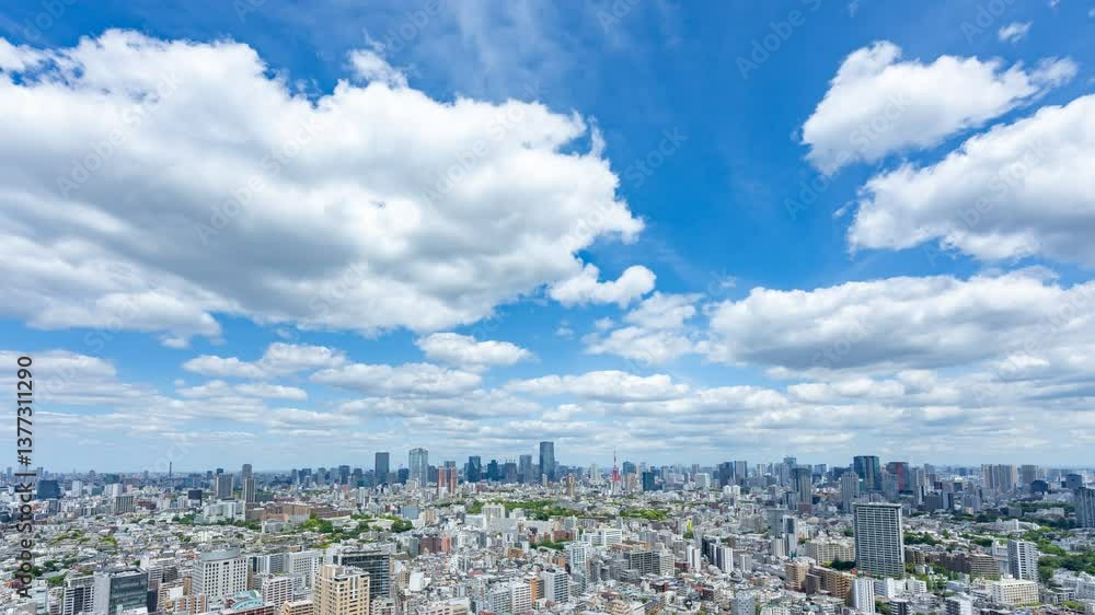 東京風景・タイムラプス