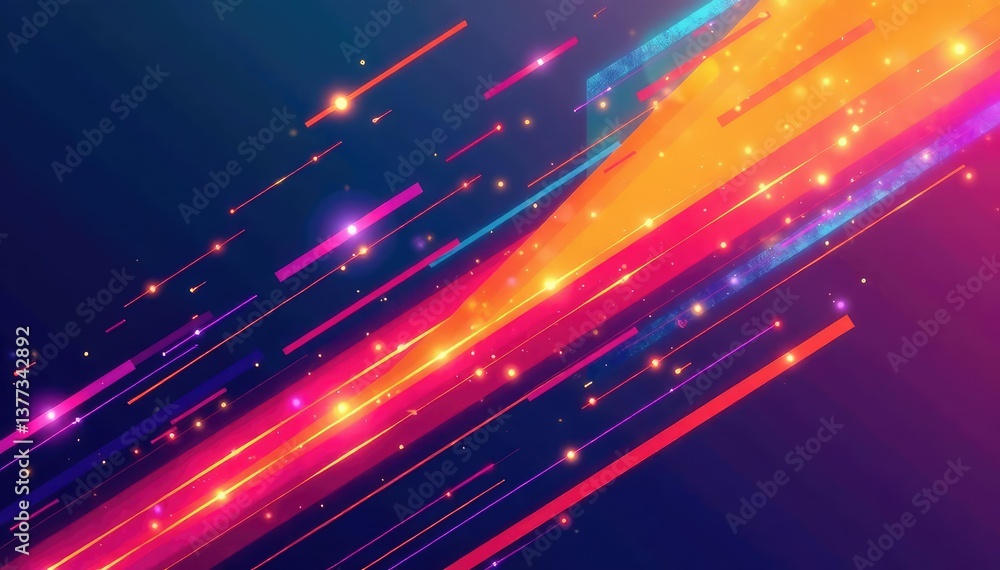 Geometric abstract wallpaper with bold lines and vibrant colors , abstract, geometric Geometric abstract wallpaper with bold lines and vibrant colors , abstract, geometric