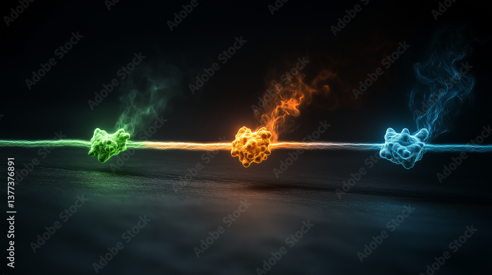 Fototapeta premium Futuristic quantum computing security advances cybersecurity innovations ai startups in technology landscape