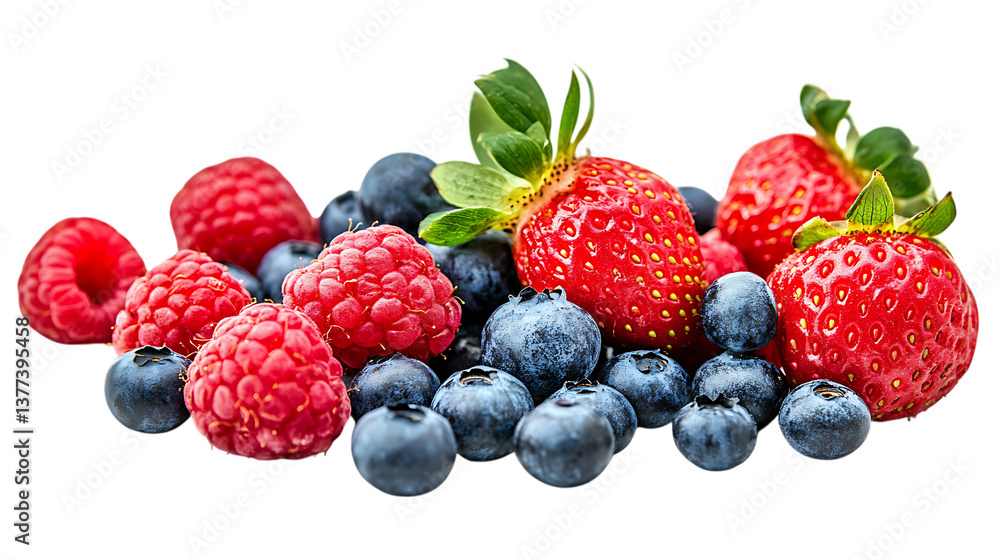 assorted berries including strawberries raspberri assorted berries including strawberries raspberri