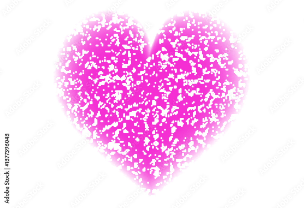 distressed pink heart isolated on white background, heart on white background, Isolated on transparent background, PNG distressed pink heart isolated on white background, heart on white background, Isolated on transparent background, PNG