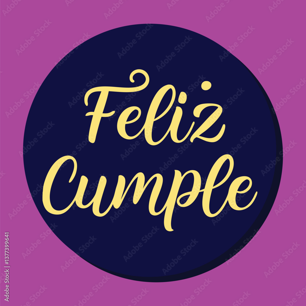Feliz Cumple or Feliz Cumpleaños Spanish Typography Happy Birthday Design Elegant Birthday Lettering with Balloons & Stars, Festive Script Calligraphy with Decorative Elements for tshirt t tee Print Feliz Cumple or Feliz Cumpleaños Spanish Typography Happy Birthday Design Elegant Birthday Lettering with Balloons & Stars, Festive Script Calligraphy with Decorative Elements for tshirt t tee Print