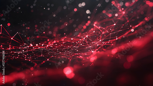 Dynamic cloud computing visualization background wallpaper abstract technology environment digital data network concept