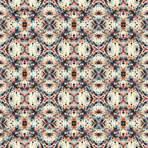 Splatter Pattern for Textile Design