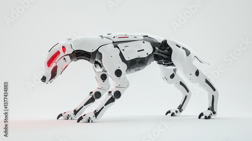 Cybernetic Hound in a Futur...