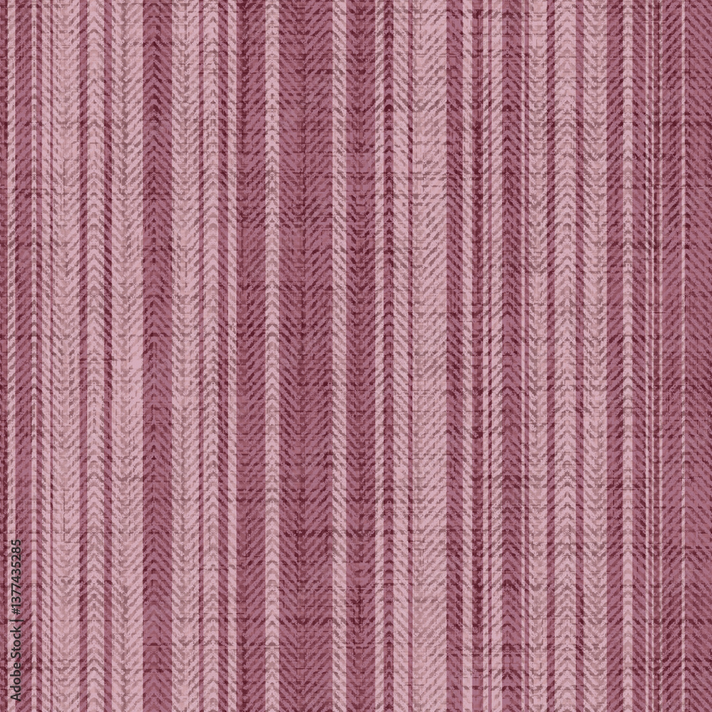 Seamless minimalist monochrome herringbone striped pattern. Muted pink, burgundy background. Seamless minimalist monochrome herringbone striped pattern. Muted pink, burgundy background.