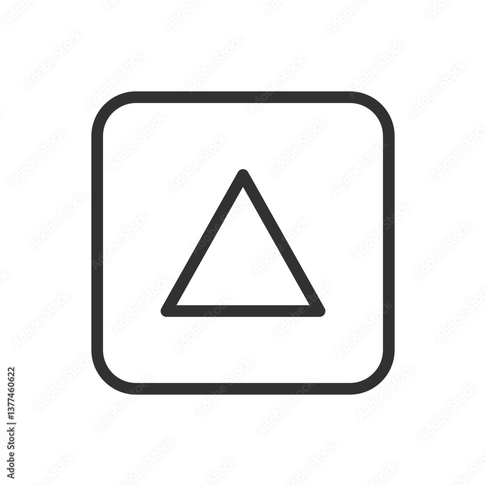 Geometric Abstract Triangle Icon - Modern Simple Flat Vector for Web and Mobile Geometric Abstract Triangle Icon - Modern Simple Flat Vector for Web and Mobile