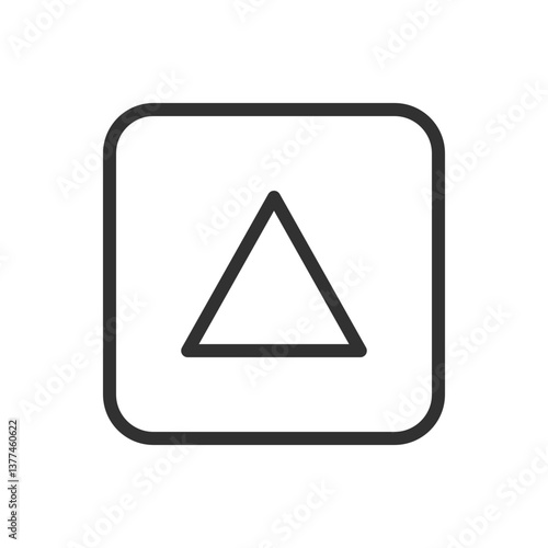Free Download Geometric Abstract Triangle Icon - Modern Simple Flat Vector for Web and Mobile - GFXLoad
