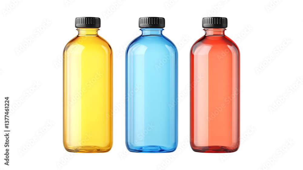 Pack of Cleanse Bottles set Against Transparent Background for Skincare Branding, Beauty Packaging, or Product Marketing Pack of Cleanse Bottles set Against Transparent Background for Skincare Branding, Beauty Packaging, or Product Marketing