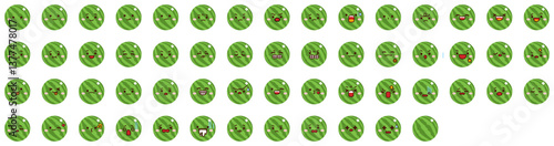 Emoticon of Wtermelon