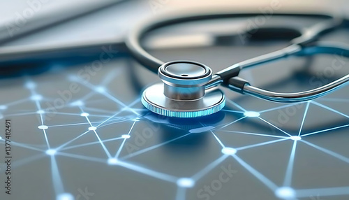 Wallpaper Mural Blockchain in healthcare, secure patient data management , Torontodigital.ca