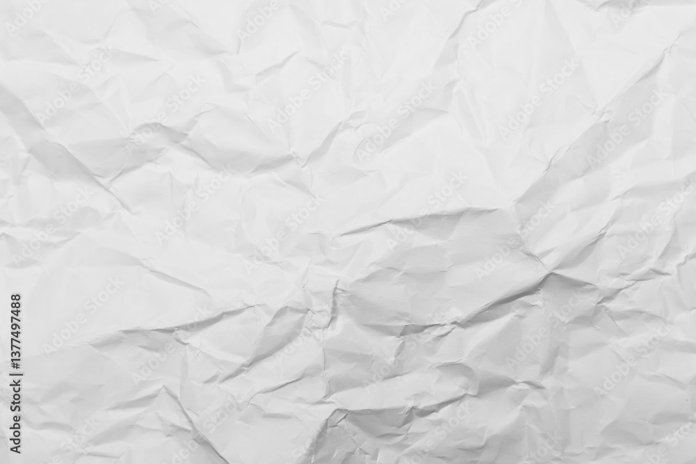 White Paper Texture background. Crumpled white paper abstract shape background with space paper recycle for text White Paper Texture background. Crumpled white paper abstract shape background with space paper recycle for text