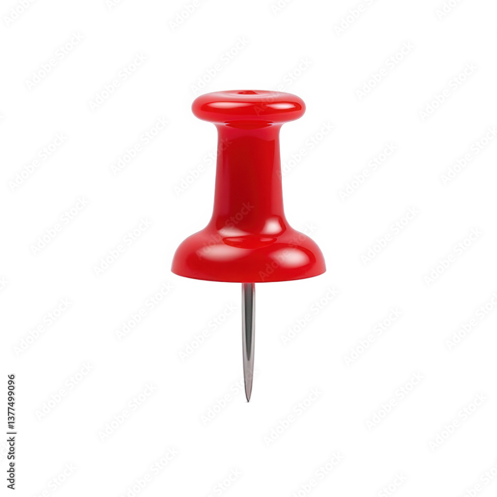 push pin isolated on white push pin isolated on white