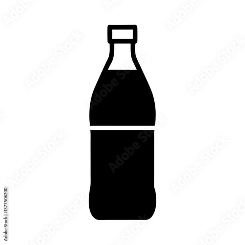 A collection of wine and beer bottles with labels isolated on a white background