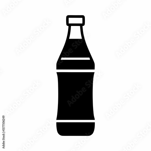 A collection of wine and beer bottles with labels isolated on a white background