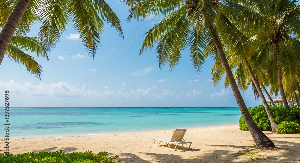 Fototapeta premium Tropical Paradise Beach Escape