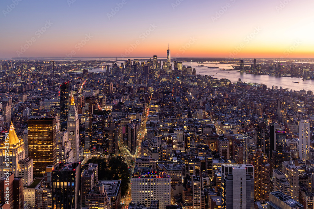Fototapeta premium New York City skyline