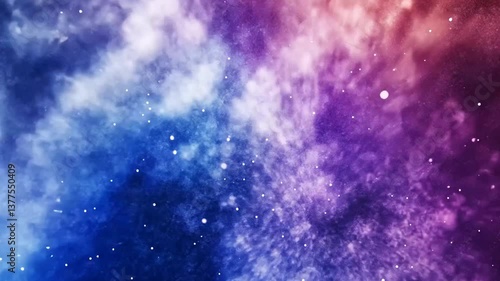 Cosmic nebula, colorful galaxy, space background, design, art