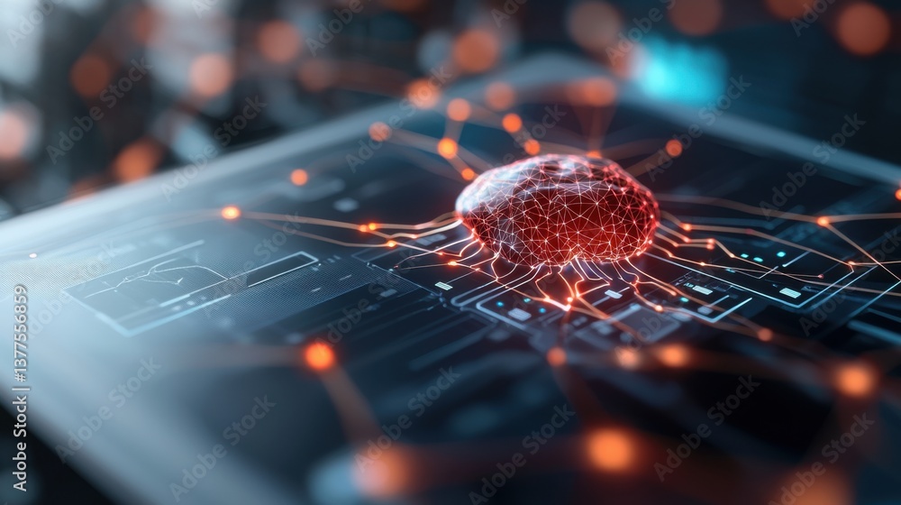 custom made wallpaper toronto digitalNeural network-powered intelligence system analyzing and processing data from a vast network of interconnected Internet of Things IoT sensors