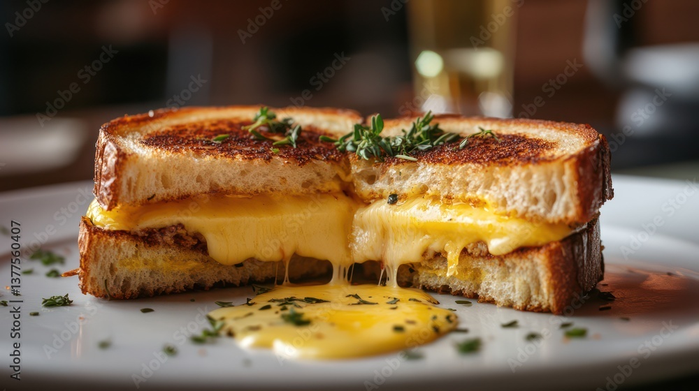 Grilled Cheese Sandwich By Generated AI Grilled Cheese Sandwich By Generated AI