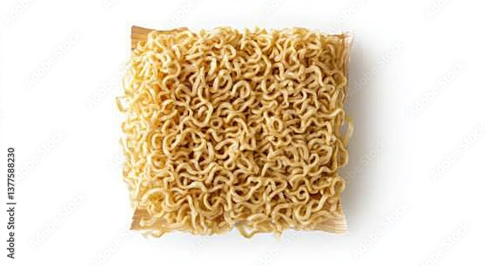 Instant Noodles in Square Package Instant Noodles in Square Package